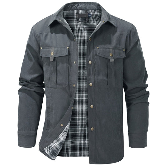 Drystan | Comfortabele Herenjas Met Ruitvoering