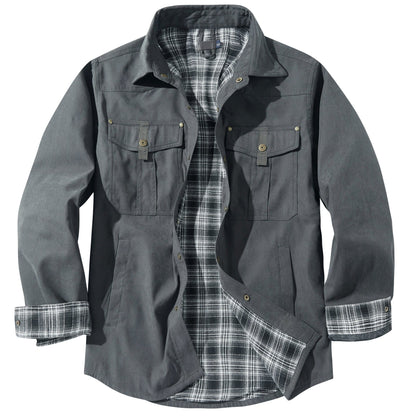 Drystan | Comfortabele Herenjas Met Ruitvoering