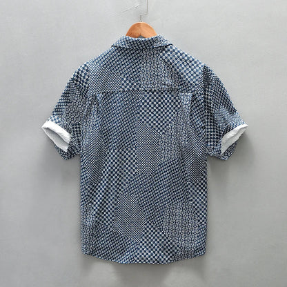 Caladon | Geometrisch Patronen Overhemd