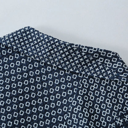 Caladon | Geometrisch Patronen Overhemd
