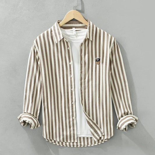 Quarion | Gestreept Casual Overhemd