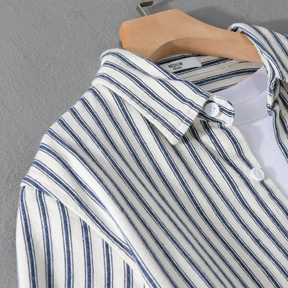 Urandric | Gestreept Casual Overhemd