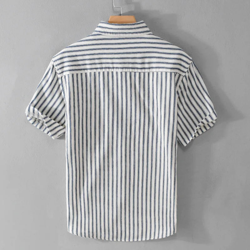 Urandric | Gestreept Casual Overhemd