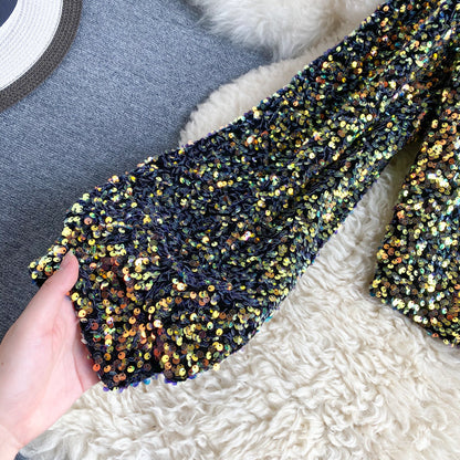 Mies | Glitterende Schoudertop