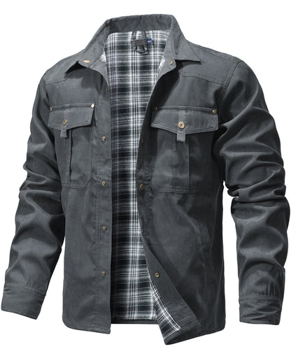 Drystan | Comfortabele Herenjas Met Ruitvoering