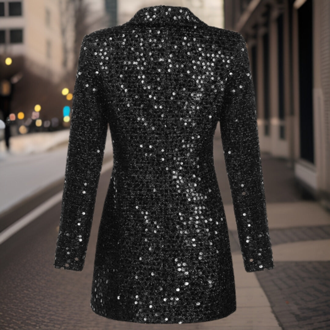 Sueanne | Feestelijke Lange Blazer