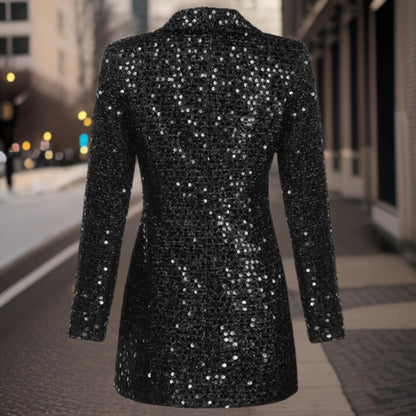 Sueanne | Feestelijke Lange Blazer