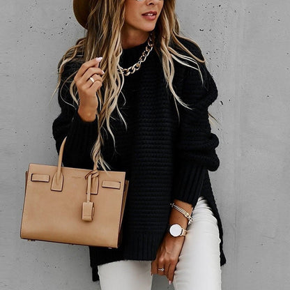 Lindy | Oversized Gestructureerde Trui