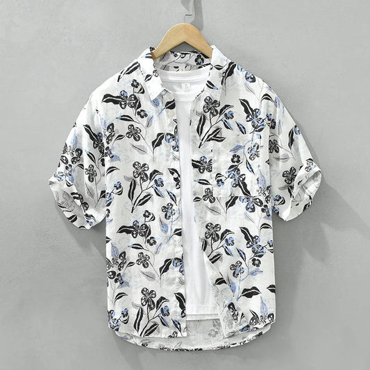 Leoric | Casual Overhemd Met Printdetails