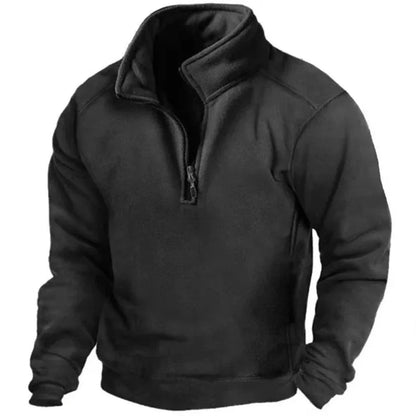 Ziggy | Comfortabele Halve-Rits Trui