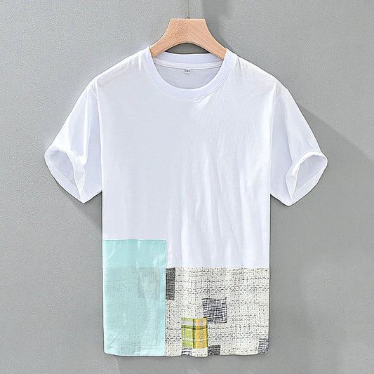 Toren | Modieus Patchwork T-shirt