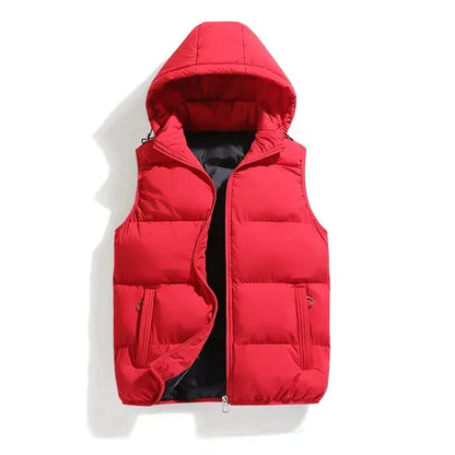Faustino | Gewatteerde Bodywarmer Met Capuchon