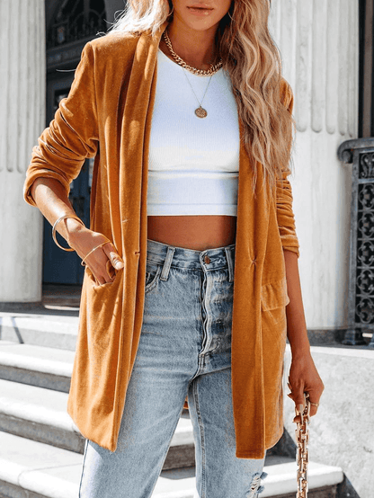 Neely | Stijlvolle Modieuze Mid-lange Blazer