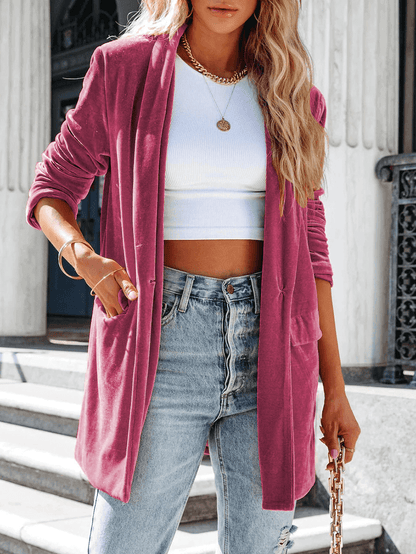 Neely | Stijlvolle Modieuze Mid-lange Blazer