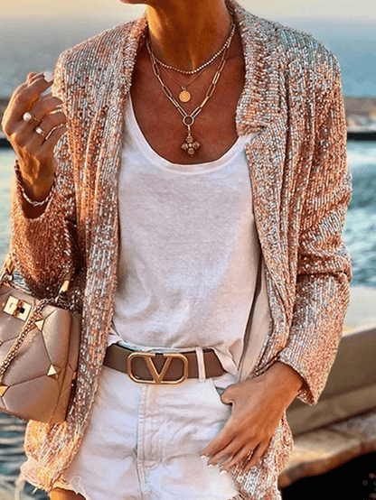 Stacia | Chique Glamoureuze Feestelijke Blazer