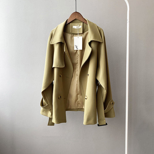Aura | Trendy Windbreaker Trench Jas