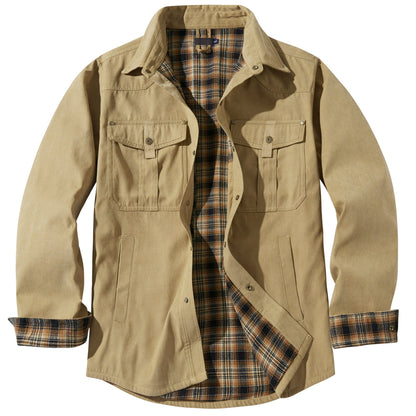 Drystan | Comfortabele Herenjas Met Ruitvoering