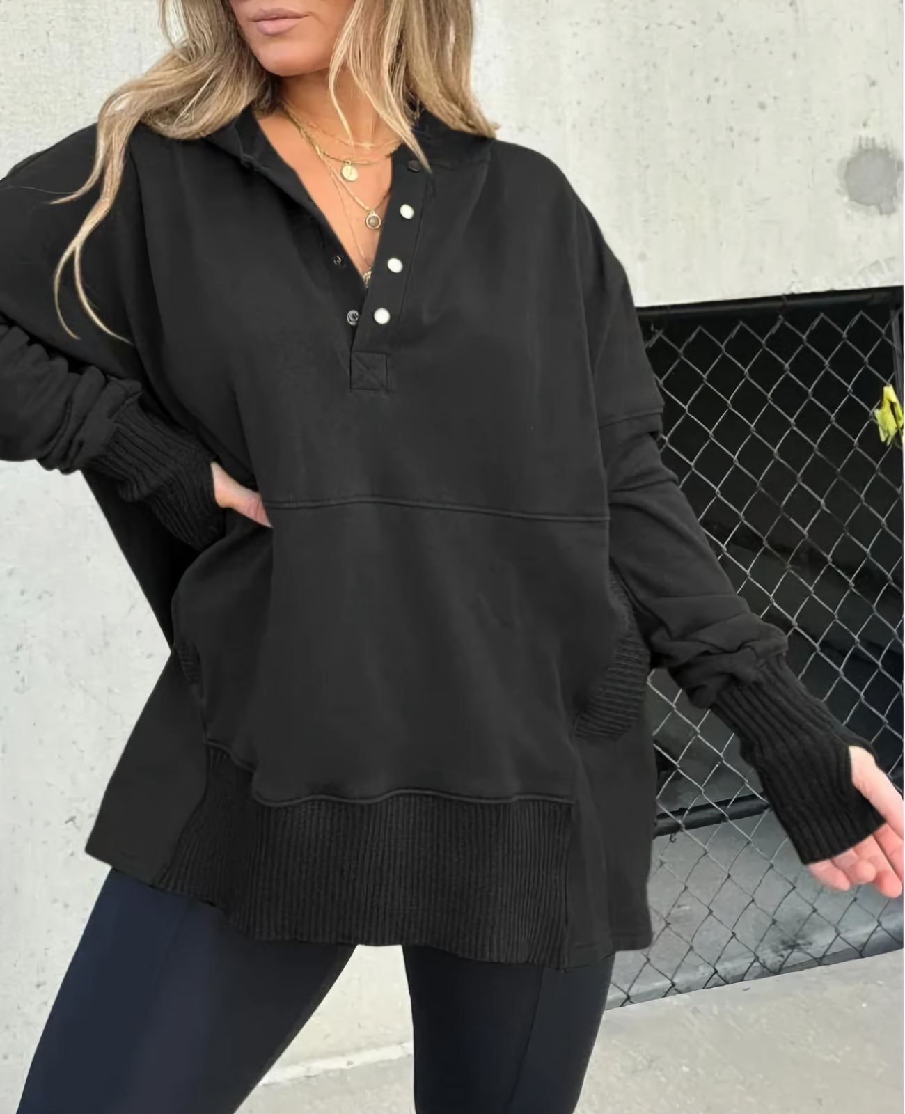 Maryam | Casual Oversized Hoodie Trui