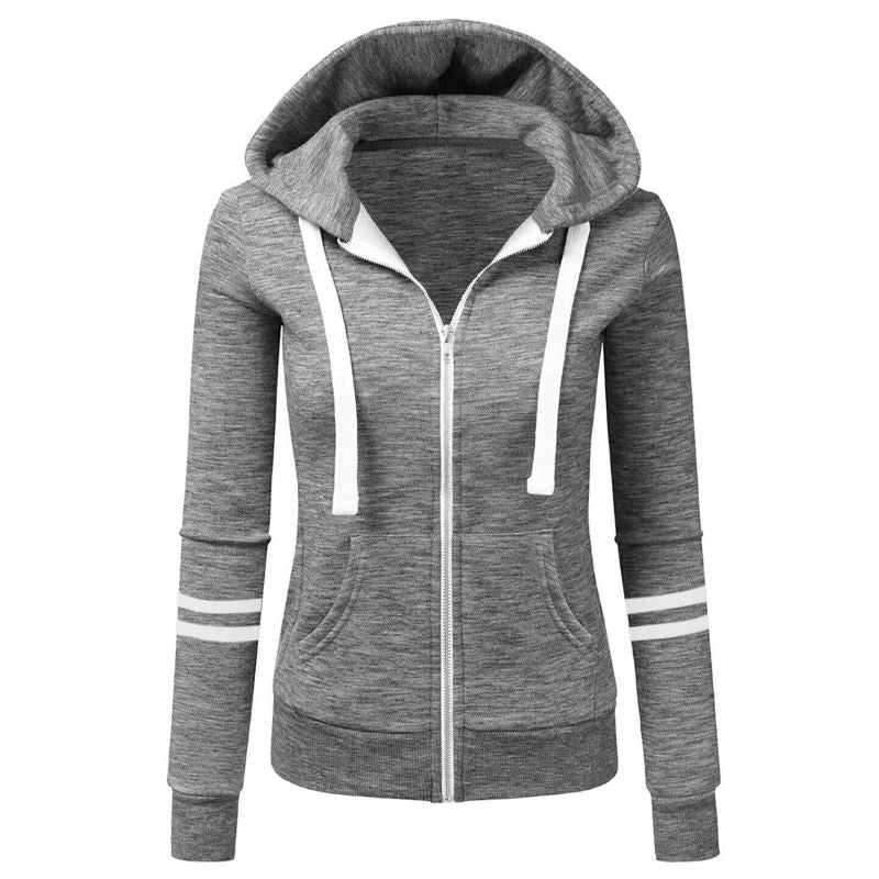 Janessa | Comfortabele Hoodie Met Rits