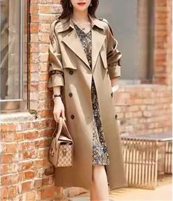 Jeni | Elegante Lange Trenchcoat
