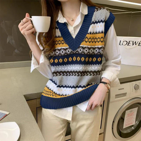Tova | Mouwloos Gebreid Vest