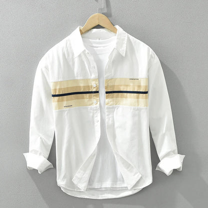 Elior | Casual Patchwork Overhemd