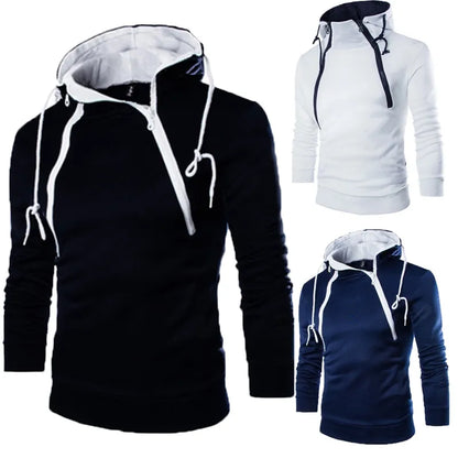Tedrick | Moderne Hoge Hals Hoodie