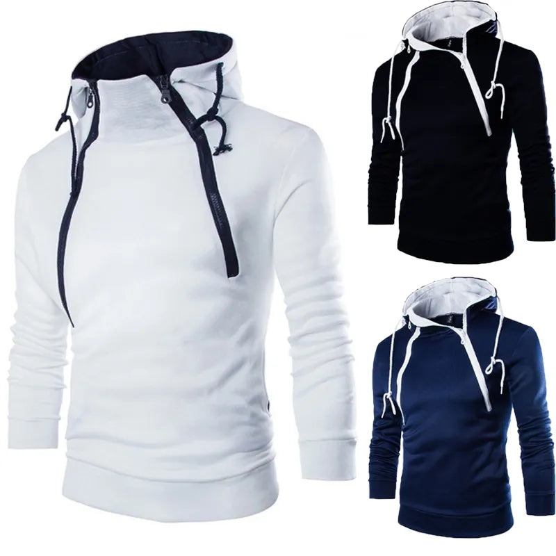 Tedrick | Moderne Hoge Hals Hoodie