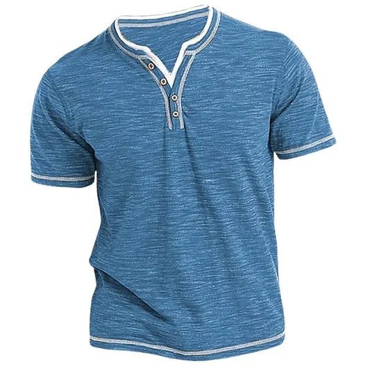 Fabianus | Casual Henley Shirt
