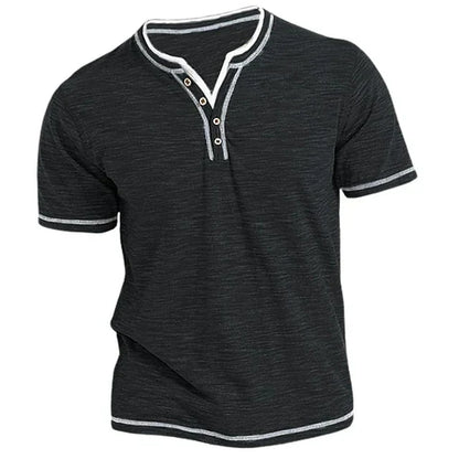 Fabianus | Casual Henley Shirt