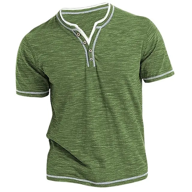 Fabianus | Casual Henley Shirt