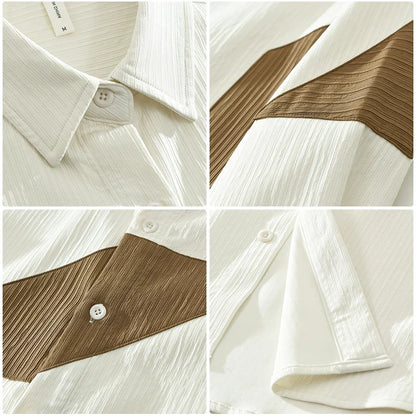 Zalric | Uniek Patchwork Overhemd Ontwerp
