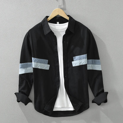 Tandor | Stijlvol Patchwork Overhemd