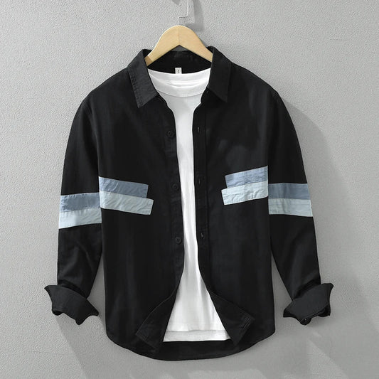 Tandor | Stijlvol Patchwork Overhemd