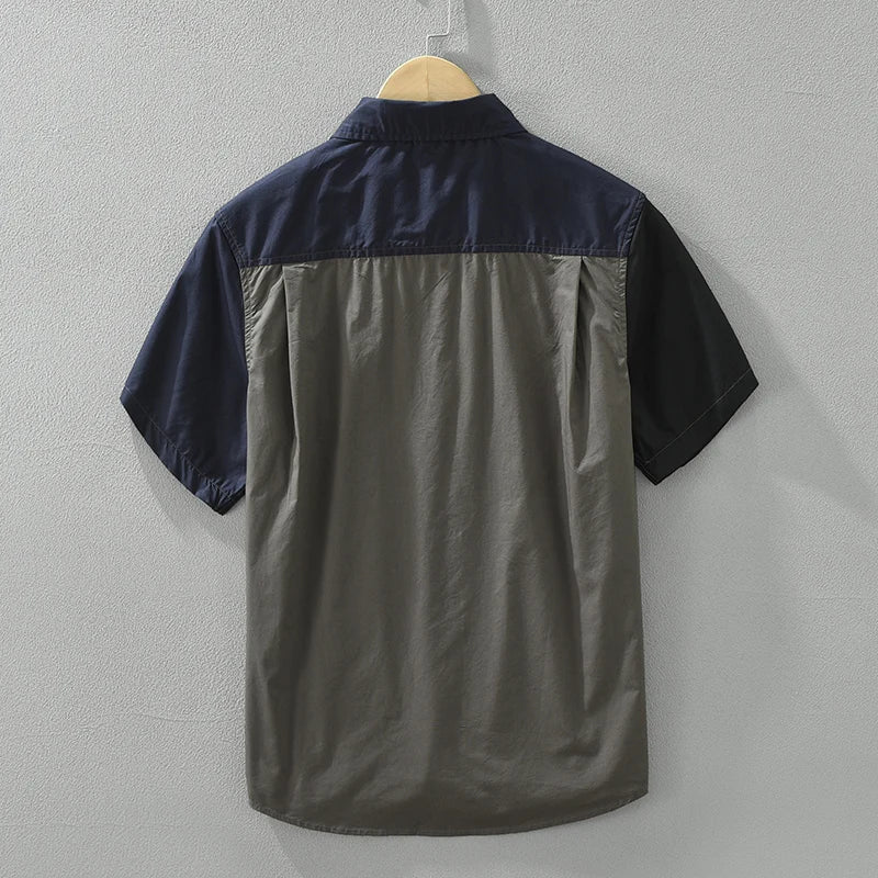 Varon | Casual Patchwork Overhemd