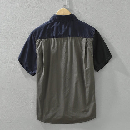 Varon | Casual Patchwork Overhemd