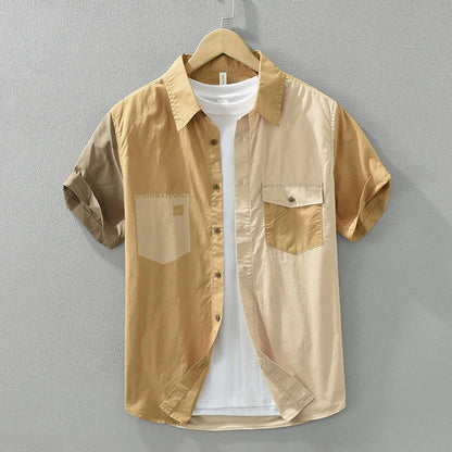 Varon | Casual Patchwork Overhemd