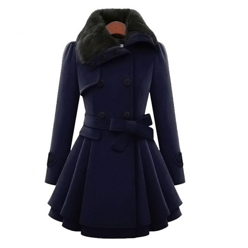 Salma | Moderne Getailleerde Winterjas