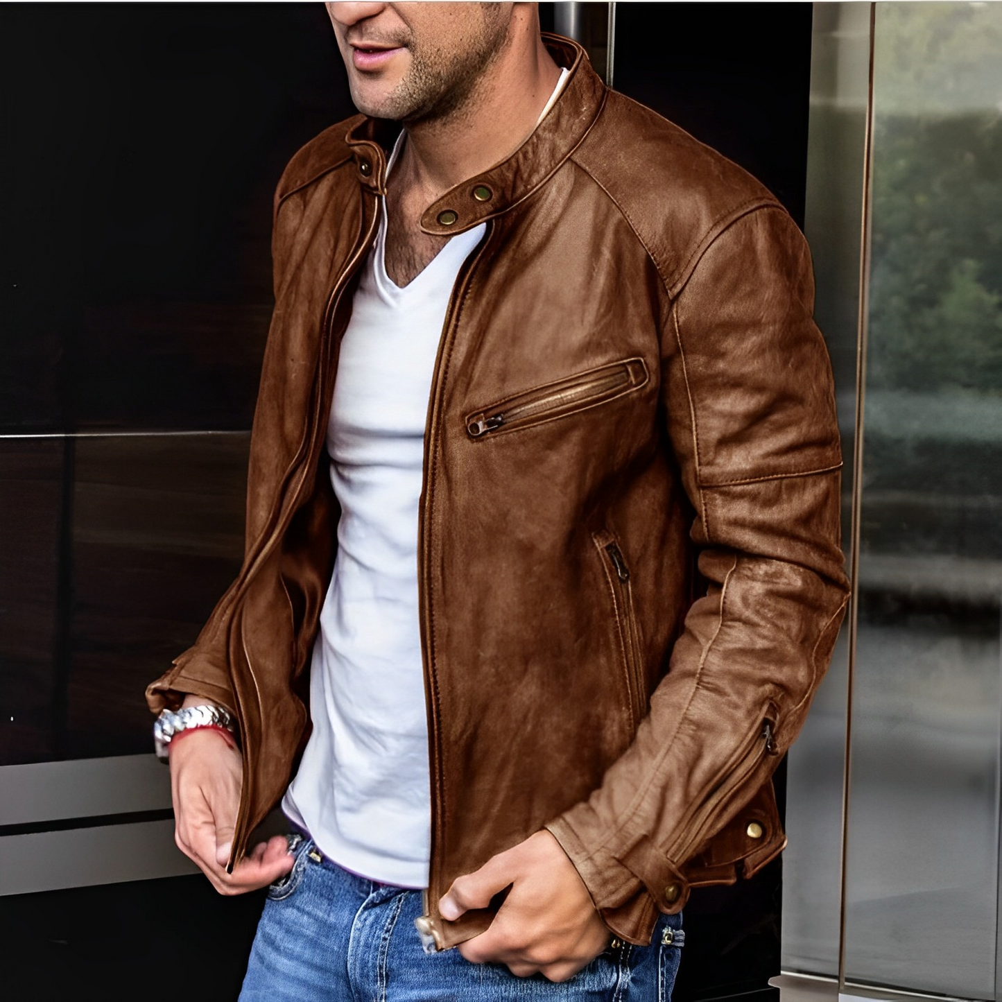 Peter | Trendy Stoere Motorjas