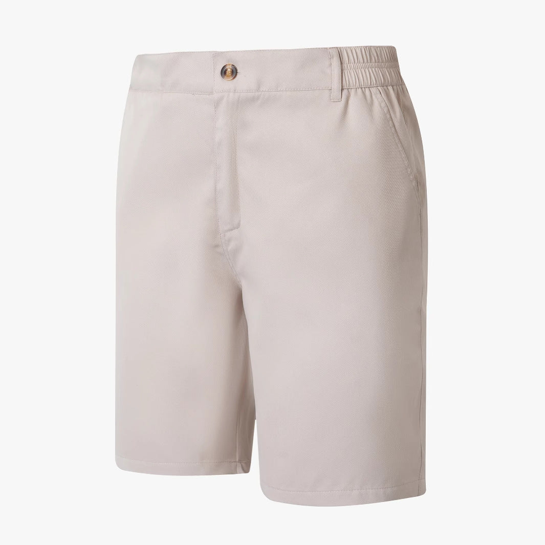 Heren Short – Relaxte Pasvorm – Ademend Materiaal – Ritssluiting – Halflange Pijp