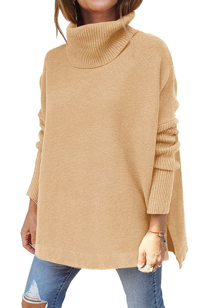 Helia | Trendy Oversized Gebreide Coltrui