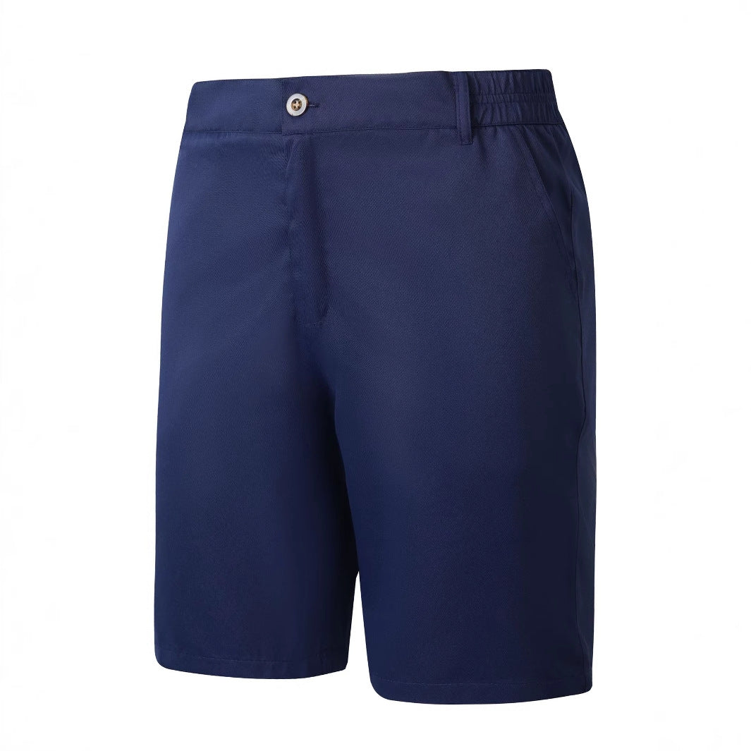 Heren Short – Relaxte Pasvorm – Ademend Materiaal – Ritssluiting – Halflange Pijp