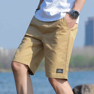 Heren Shorts – Relaxte Pasvorm – Kniehoog – Ademend Natuurlijk Textiel – Casual Stijl
