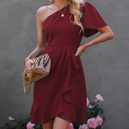 Lavina | Chique Off-Shoulder Cocktailjurk