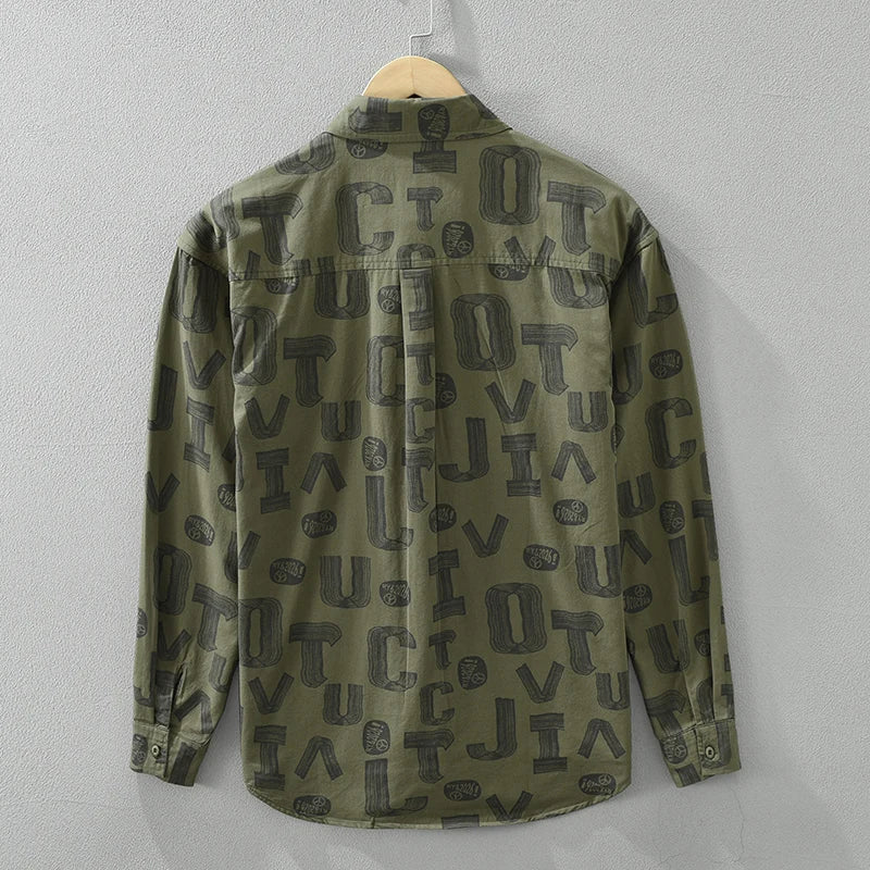 Taren | Gedrukt Patroon Casual Overhemd