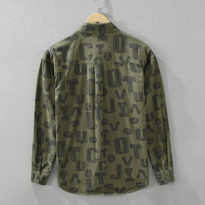 Taren | Gedrukt Patroon Casual Overhemd