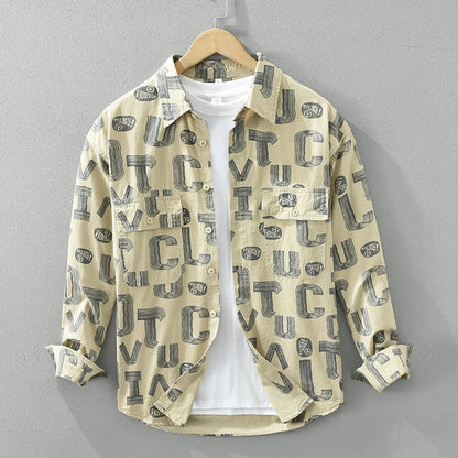 Taren | Gedrukt Patroon Casual Overhemd