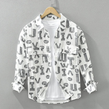 Taren | Gedrukt Patroon Casual Overhemd