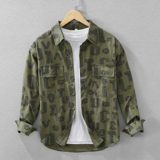 Taren | Gedrukt Patroon Casual Overhemd