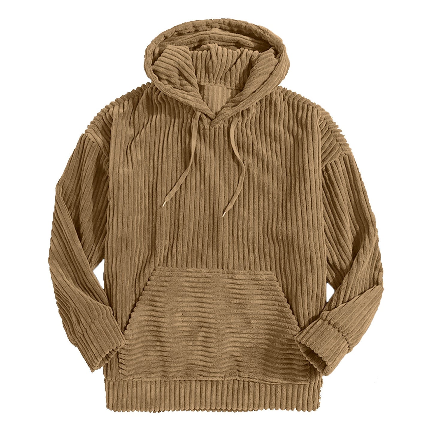 Lennart | Casual Losse Geribde Hoodie